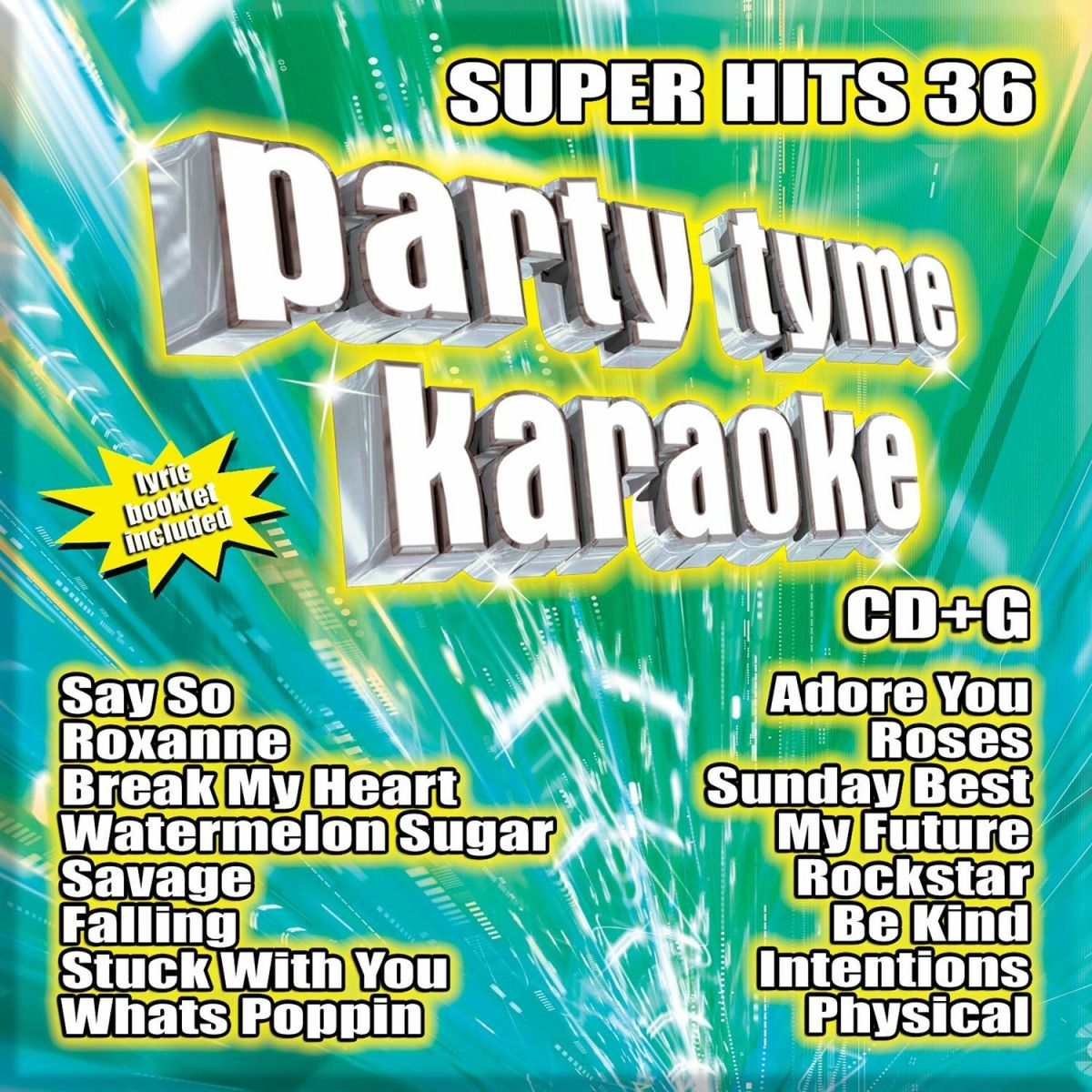 CD Shop - VARIOUS ARTISTS PARTY TYME KARAOKE: SUPER HITS 36