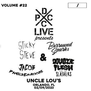 CD Shop - STICKY STEVE,BORROWED SPARKS DCXPC LIVE VOL. 22