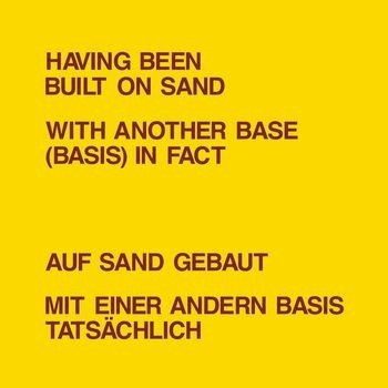 CD Shop - DICKIE & LAWRENCE WEINER LANDRY HAVING BEEN BUILT ON SAND