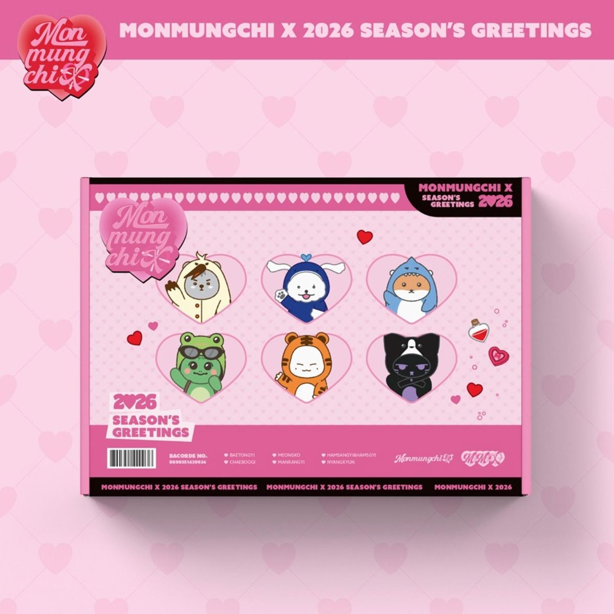 CD Shop - MONMUNGCHI X Season´S Greetings - Monmungchi X (Calendar)