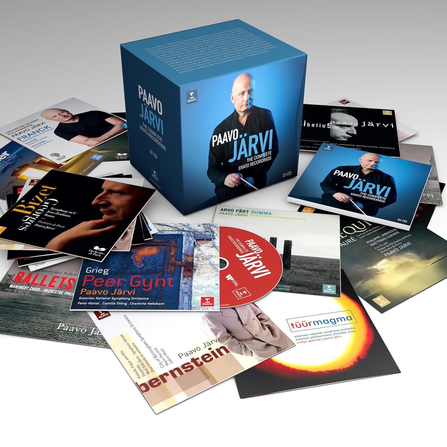 CD Shop - PAAVO JäRVI COMPLETE ERATO RECORDINGS