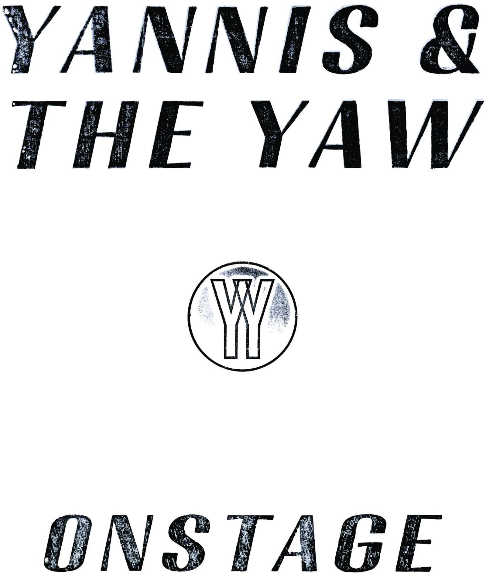 CD Shop - YANNIS & THE YAW ONSTAGE