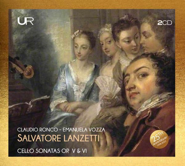 CD Shop - CLAUDIO RONCO,EMANUELA VOZZA LANZETTI: CELLO SONATA...