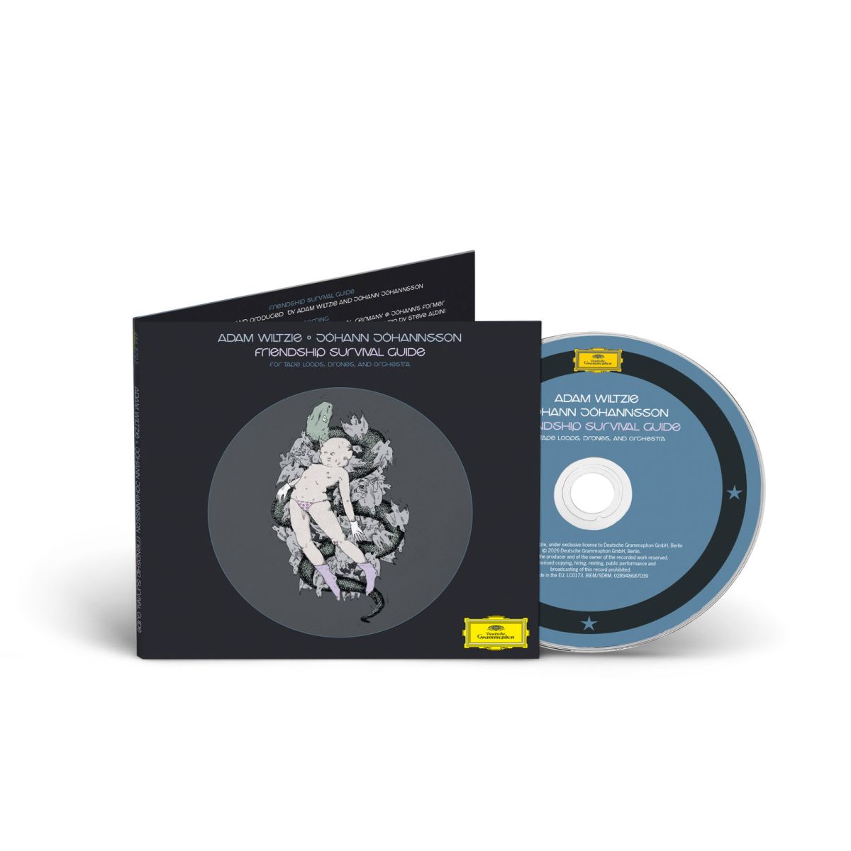 CD Shop - ADAM WILTZIE,JOHANN JOHANNSSON FRIENDSHIP SURVIVAL GUIDE