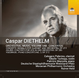 CD Shop - PATRIZIO MAZZOLA CASPAR DIETHELM: ORCHESTRAL MUSIC, VOLUME ONE: CONCERTOS