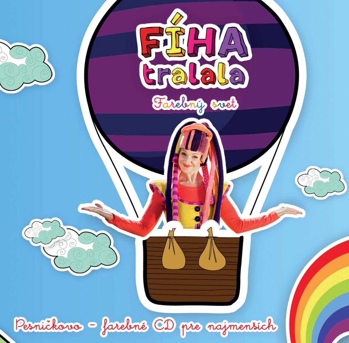 CD Shop - FíHA TRALALA FAREBNý SVET - CD 