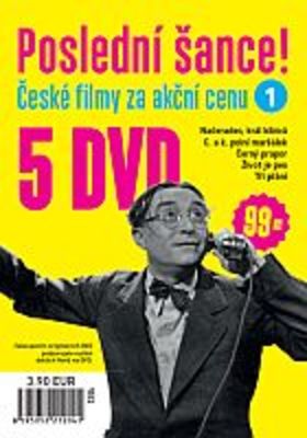 CD Shop - FILM POSLEDNI SANCE C. 1 - 5X DVD - PAPIROVE POSETKY