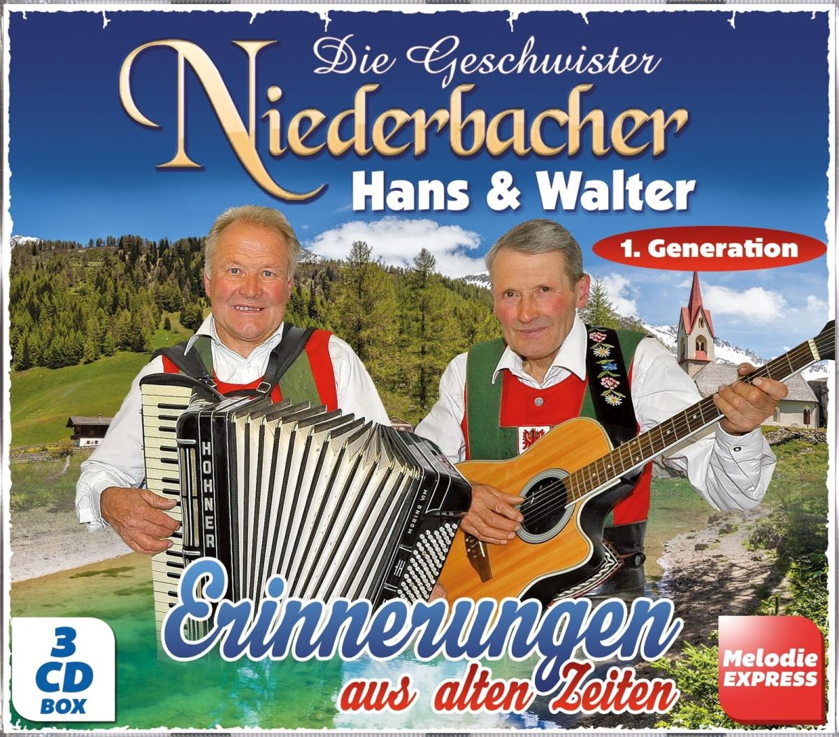CD Shop - DIE GESCHWISTER NIEDERBACHER HANS & WALTER ERINNERUNGEN AUS ALTEN...