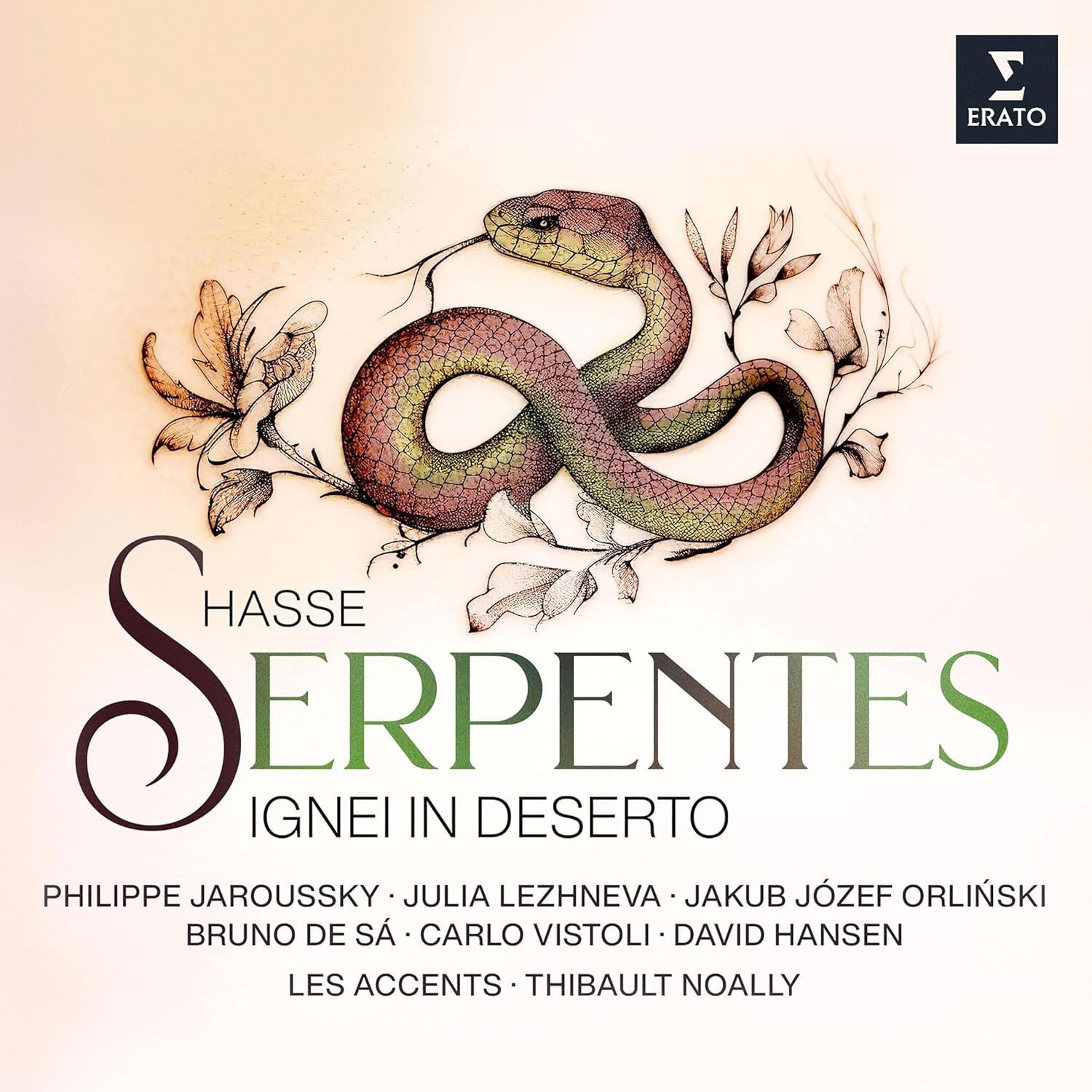 CD Shop - PHILIPPE JAROUSSKY,JULIA LEZHNEVA,JAKUB JOZEF ORLINSKI,LES ACCENTS,THIBAULT NOALLY HASSE: SERPENTES IGNEI...