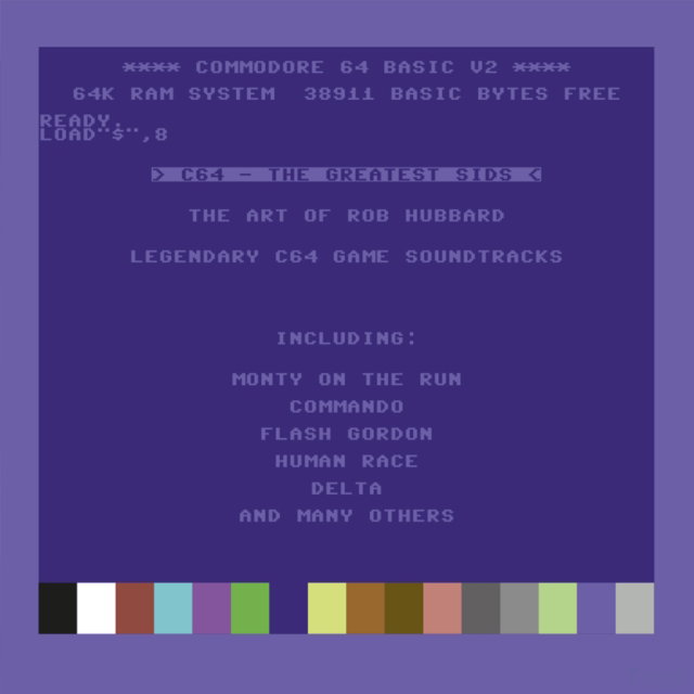 CD Shop - ROB HUBBARD C64 GREATEST SIDS - TH...