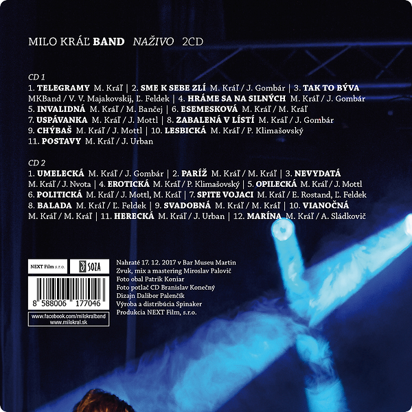CD Shop - MILO KRAL BAND NAZIVO