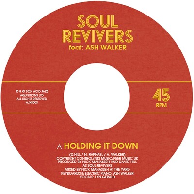 CD Shop - SOUL REVIVERS HOLDING IT DOWN
