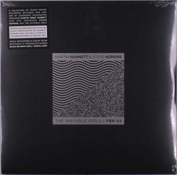 CD Shop - MARTIN & STEVE HOPKINS HANNETT INVISIBLE GIRLS