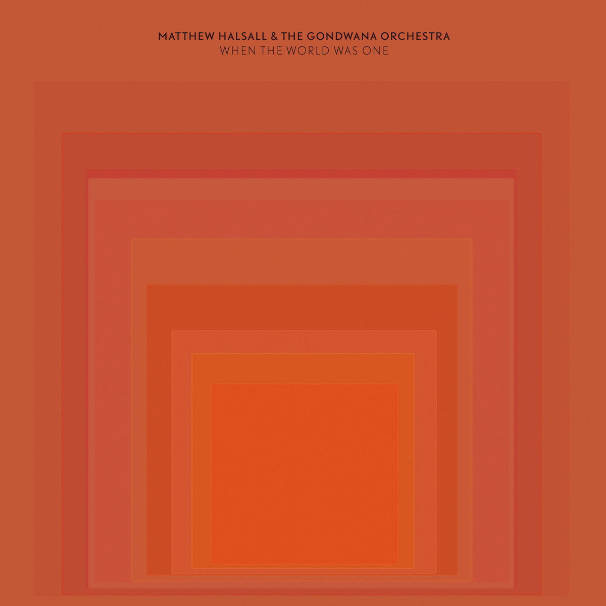 CD Shop - MATTHEW HALSALL WHEN THE WORLD WAS ONE