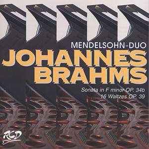 CD Shop - BRAHMS JOHANNES PIANO DUO,SONATAS