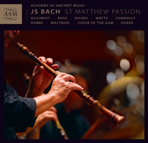 CD Shop - ACADEMY OF ANCIENT MUSIC,RICHARD EGARR JS BACH: ST MATTHEW PA...