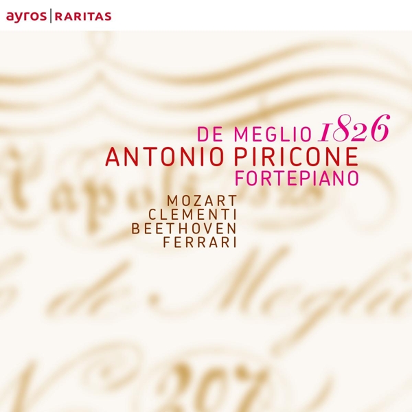 CD Shop - ANTONIO PIRICONE DE MEGLIO 1826
