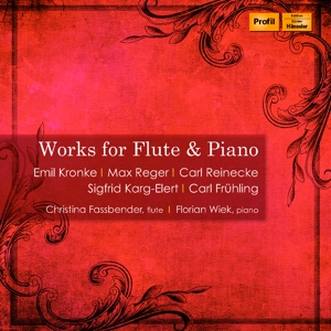 CD Shop - FLORIAN WIEK WORKS FOR FLUTE & PIANO