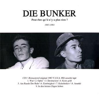 CD Shop - DIE BUNKER PEUT-ETRE QU\