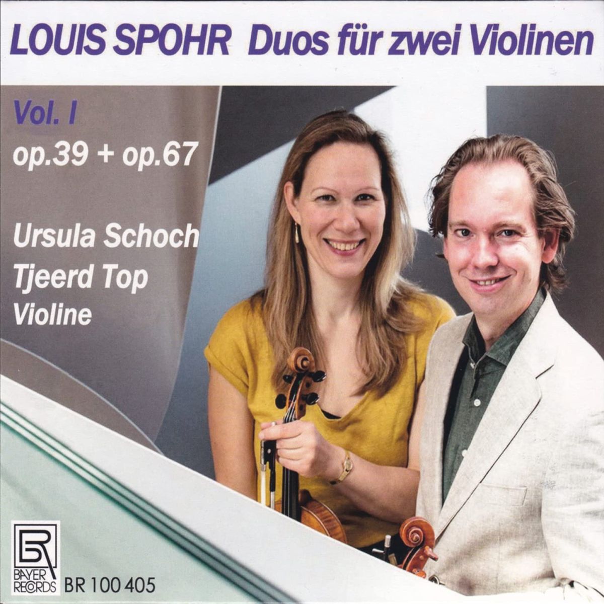 CD Shop - URSULA SCHOCH,TJEERD TOP SPOHR: DUOS FUR ZWEI V...