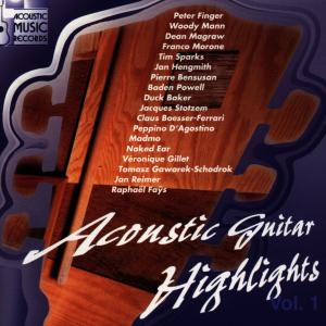 CD Shop - VARIOUS ARTISTS ACOUSTIC GUITAR HIGHLI...