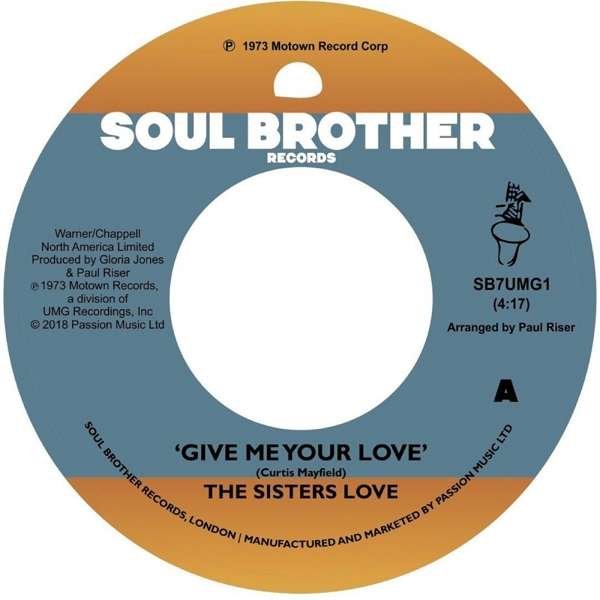 CD Shop - SISTERS LOVE GIVE ME YOUR LOVE / TR...
