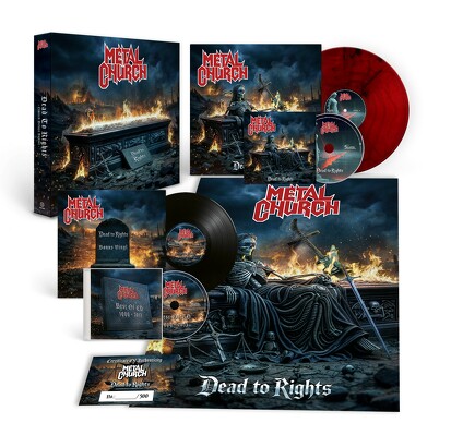 CD Shop - METAL CHURCH DEAD TO RIGHTS BOX LTD.