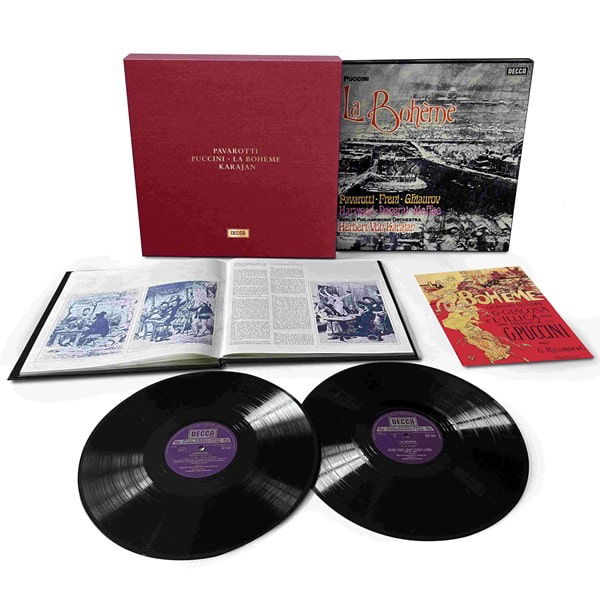 CD Shop - LUCIANO PAVAROTTI,MIRELLA FRENI,BERLINER PHILHARMONIKER,HERBERT VON KARAJAN PUCCINI: LA BOHEME