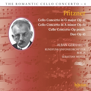 CD Shop - ALBAN GERHARDT,RUNDFUNK-SINFONIEORCHESTER BERLIN PFITZNER: CELLO CONCER...