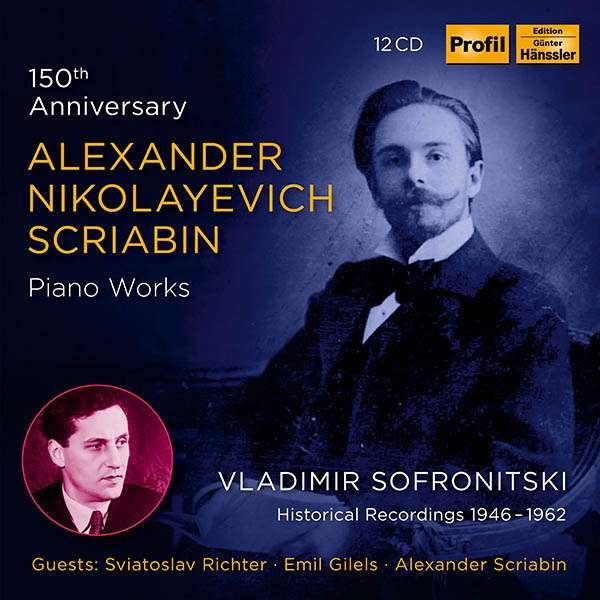 CD Shop - VLADIMIR SOFRONITSKY SCRIABIN PIANO WORKS: ...