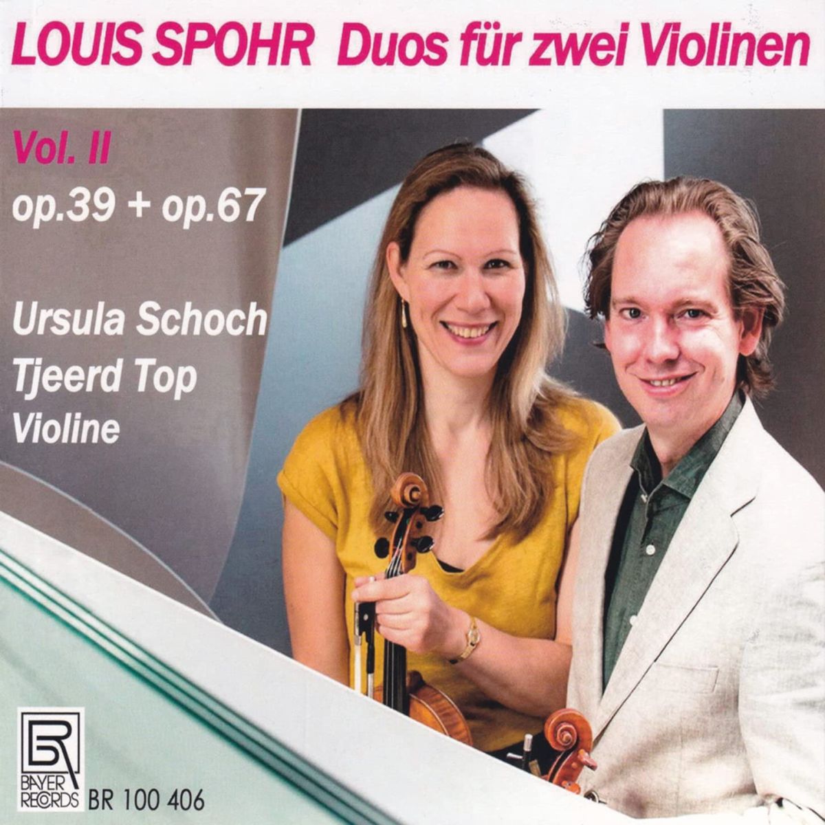 CD Shop - URSULA SCHOCH,TJEERD TOP SPOHR: DUOS FUR ZWEI V...