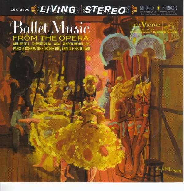CD Shop - PARIS CONSERVATOIRE ORCHESTRA BALLET MUSIC FROM THE ...