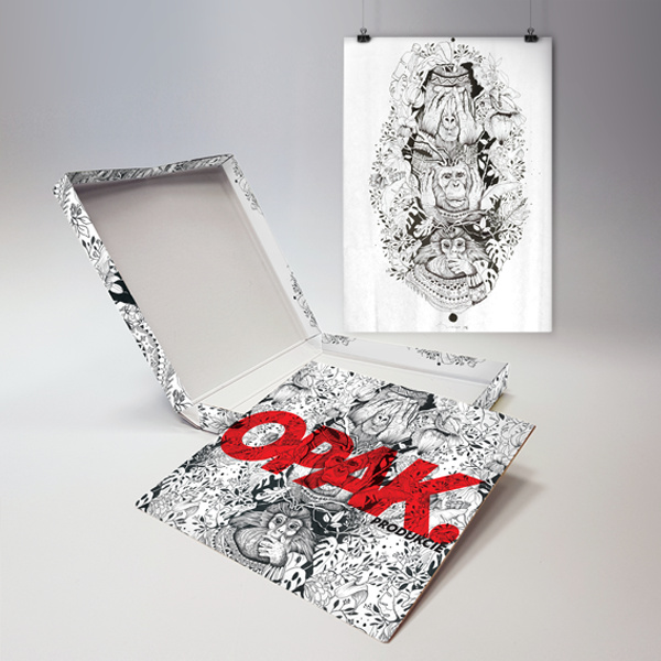 CD Shop - OPAK. Produkcie (limitovaná edícia s ilustráciou vytlačenou na látke vo formáte A2)