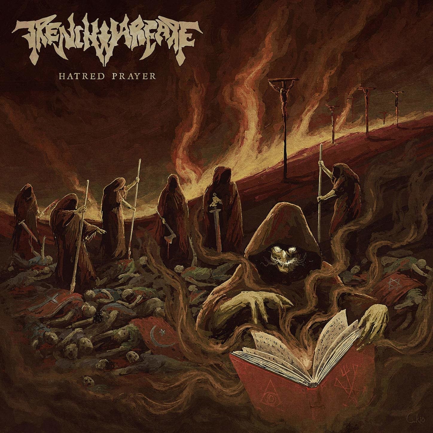 CD Shop - TRENCH WARFARE HATRED PRAYER