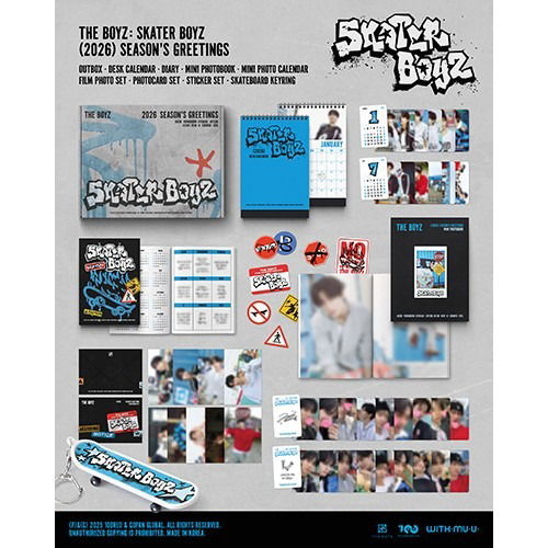 CD Shop - THE BOYZ Season’s Greetings (Calendar)