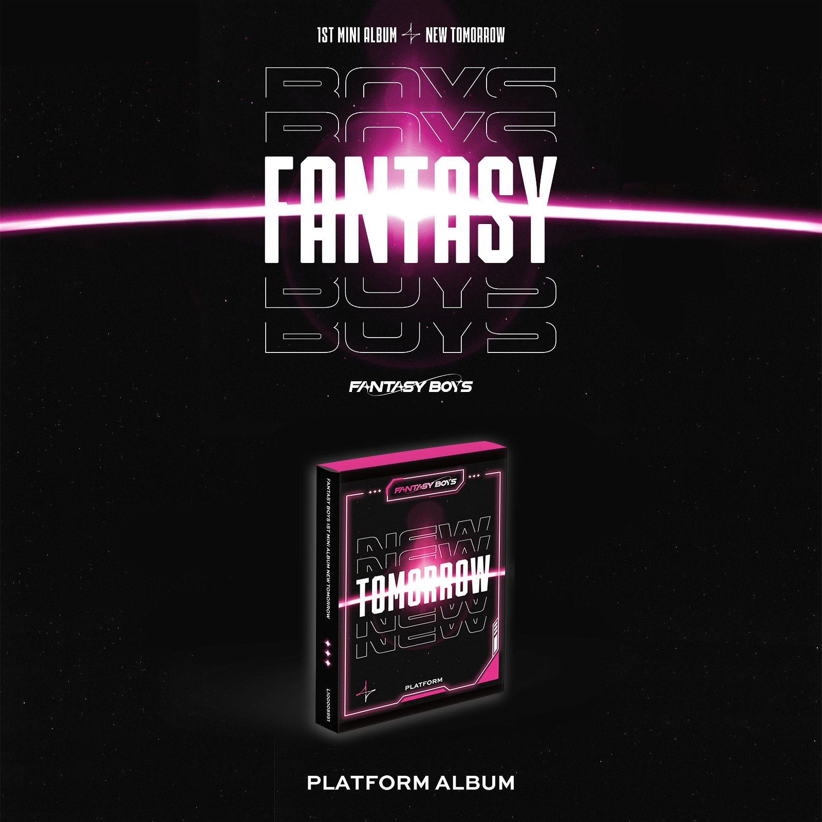 CD Shop - FANTASY BOYS NEW TOMORROW