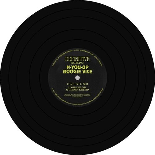 CD Shop - N-YOU-UP,BOOGIE VICE COME ON CLOSER