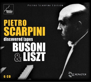 CD Shop - PIETRO SCARPINI PLAYS BUSONI AND LISZT