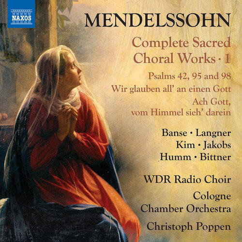 CD Shop - JULIANE BANSE MENDELSSOHN: COMPLETE SACRED CHORAL WORKS, VOL. 1