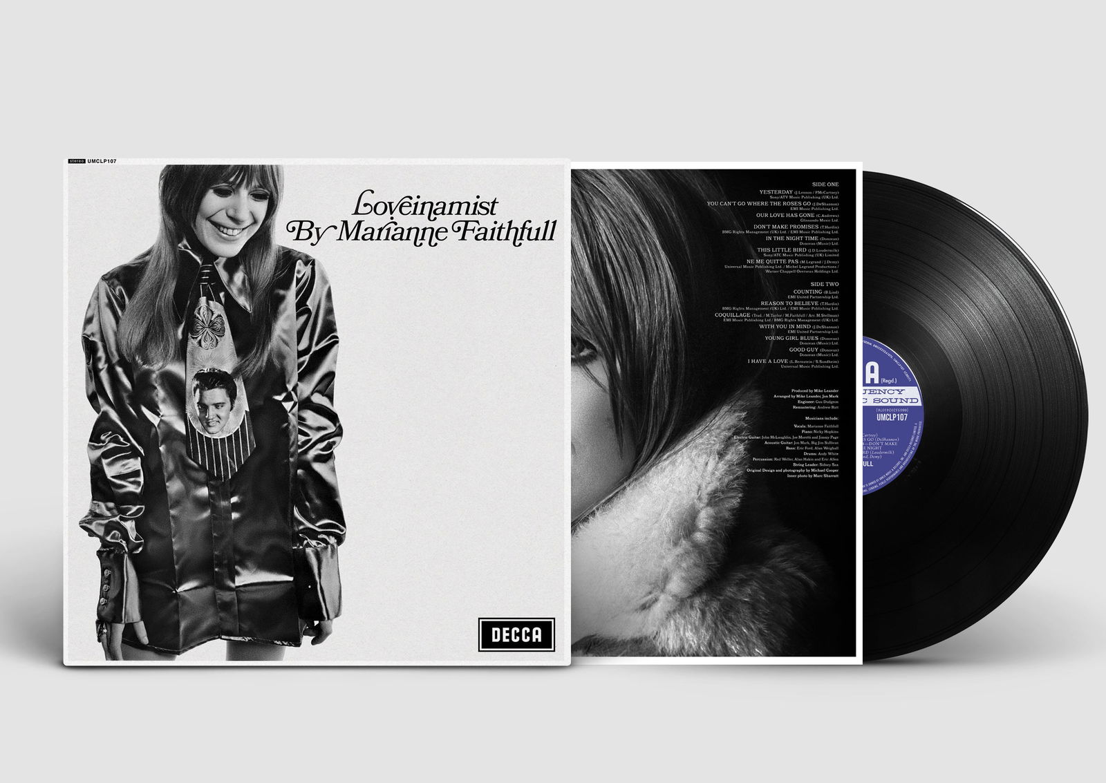 CD Shop - MARIANNE FAITHFULL LOVEINAMIST