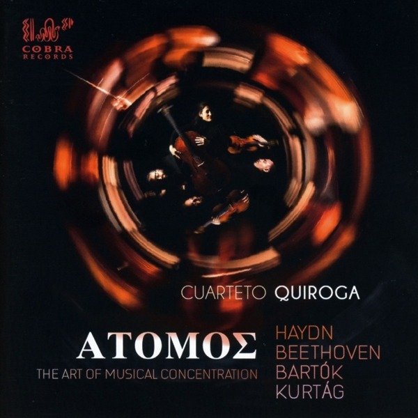 CD Shop - CUARTETO QUIROGA ATOMOS: THE ART OF..