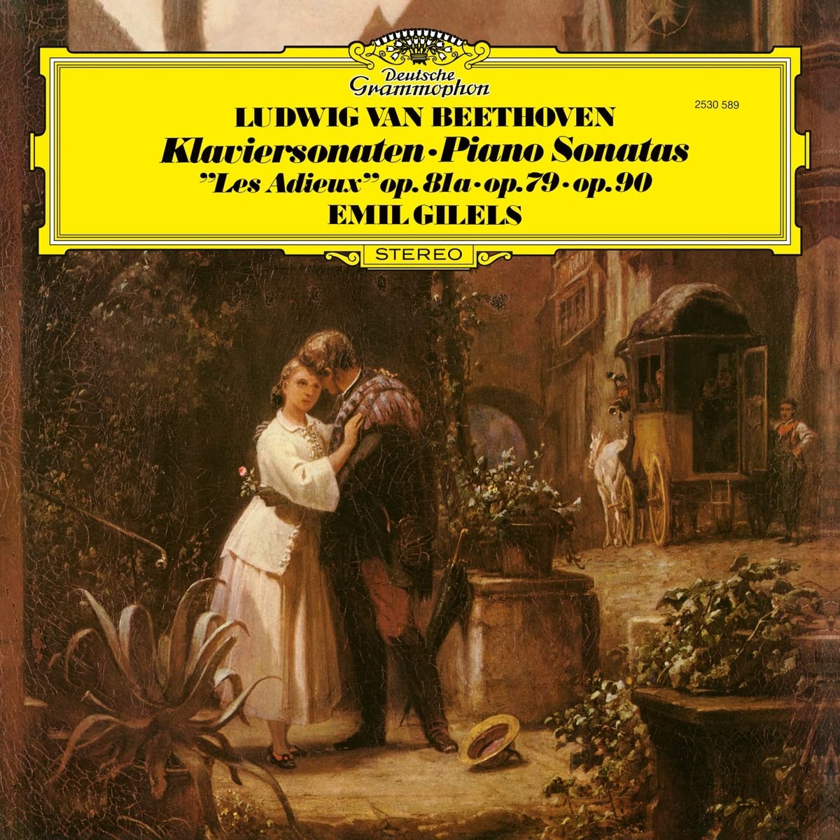 CD Shop - GILELS BEETHOVEN: PIANO SON 25,27