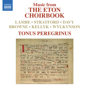 CD Shop - TONUS PEREGRINUS ETON CHOIRBOOK