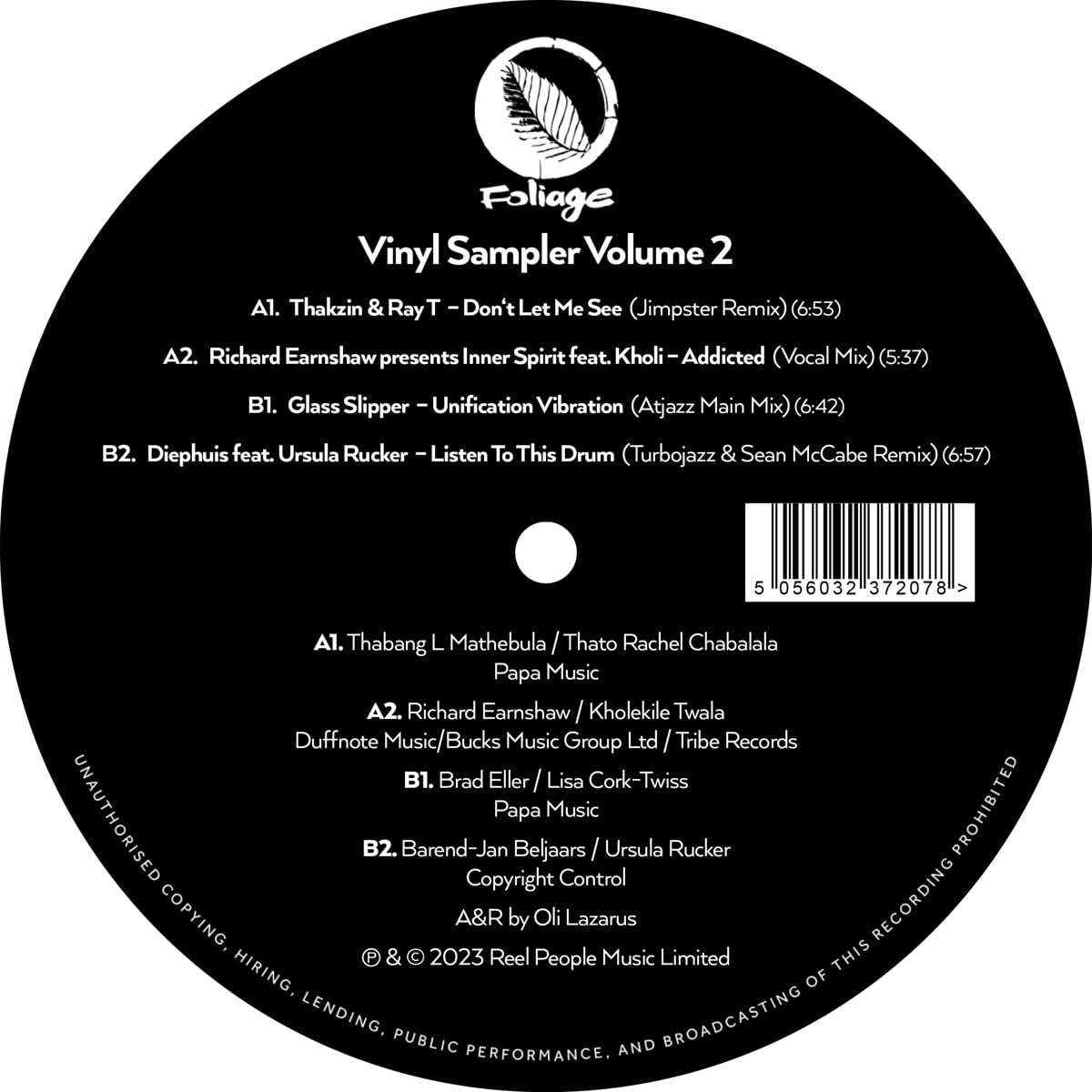 CD Shop - VARIOUS ARTISTS FOLIAGE RECORDS VINYL ...