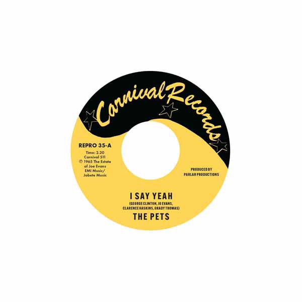 CD Shop - THE PETS,LEE WILLIAMS & THE CYMBALS 7-I SAY YEAH / IT\