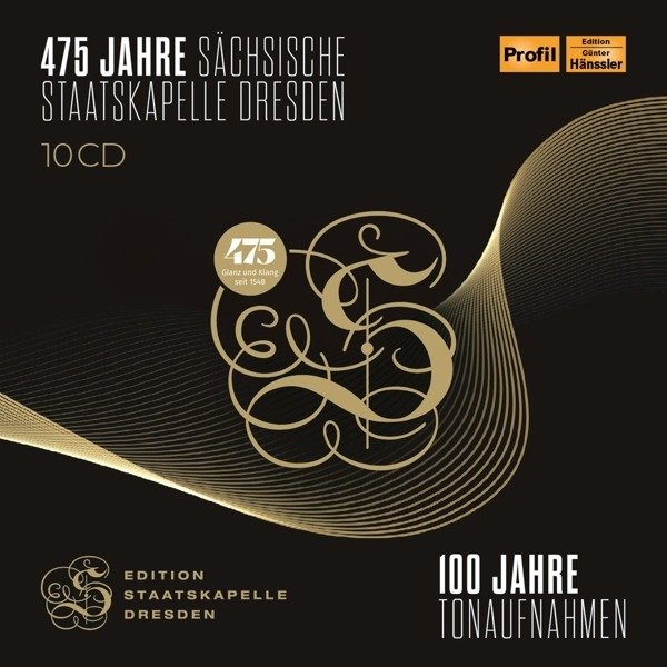 CD Shop - SACHSISCHE STAATSKAPELLE DRESDEN 475 JAHRE SACHSISCHE S...