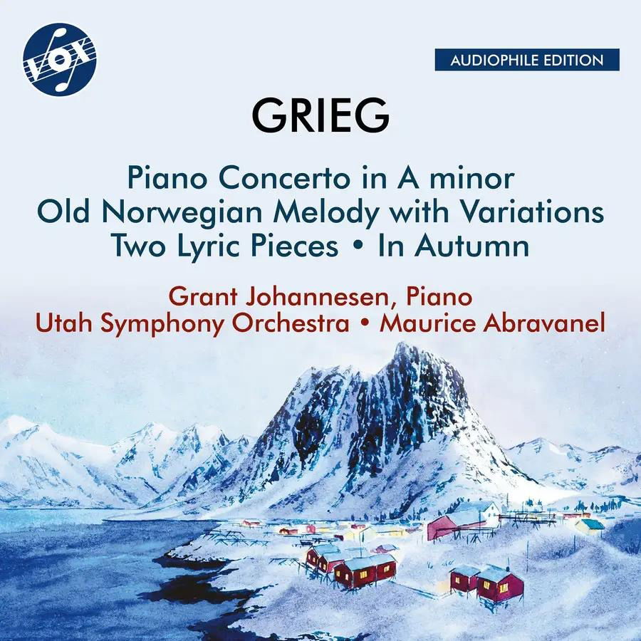 CD Shop - GRANT JOHANNESEN,MAURICE ABRAVANEL,UTAH SYMPHONY ORCHESTRA GRIEG: PIANO CONCERTO ...