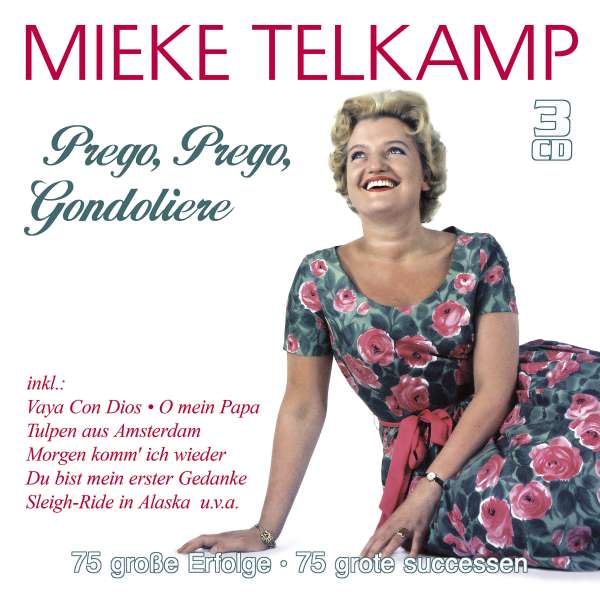 CD Shop - MIEKE TELKAMP PREGO, PREGO, GONDOLIERE