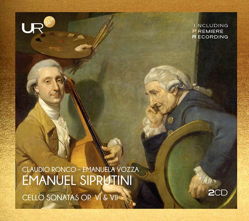 CD Shop - CLAUDIO RONCO,EMANUELA VOZZA CELLO SONATAS OP. VI &...