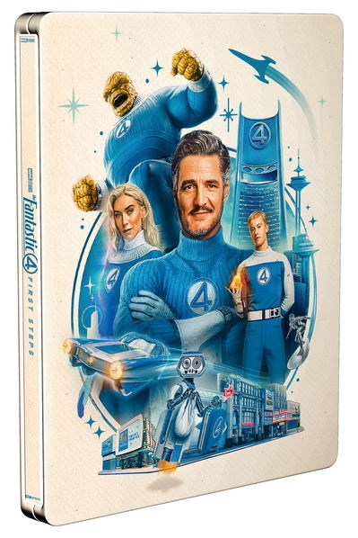 CD Shop - FILM: Fantasticka 4: Prvni Kroky 2bd (uhd+bd) - Limitovana Sberatelska Edice - Steelbook